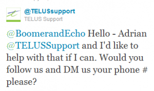 TELUS Response