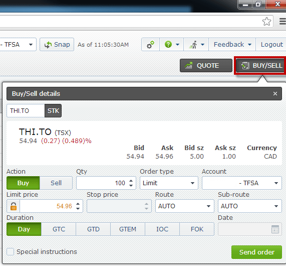 Questrade: IQ Essential