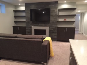 Basement renovation