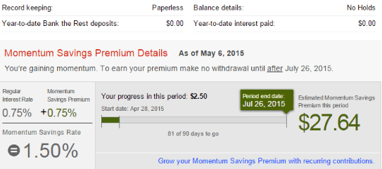 Scotia Momentum Savings Account
