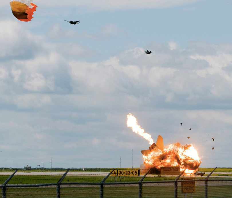 Captain Bews CF-18 Hornet Crash