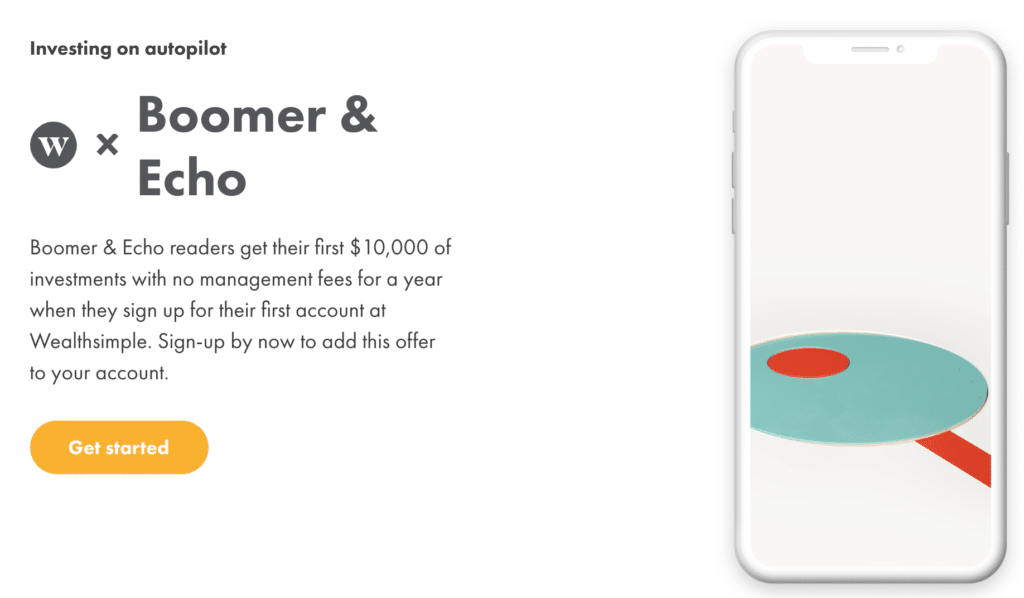 WealthSimple Get Started