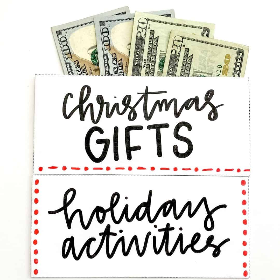 Christmas Cash Envelopes