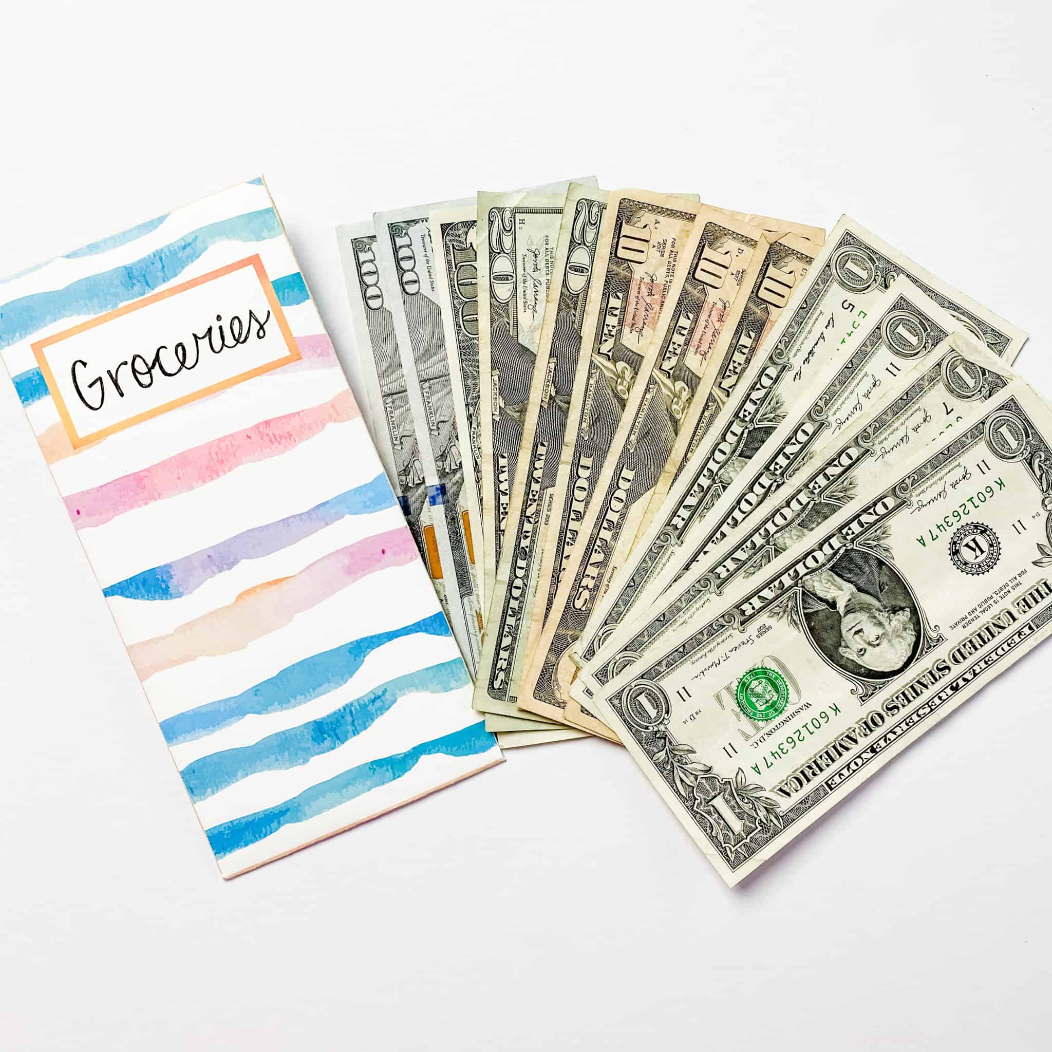 Grocery cash envelope