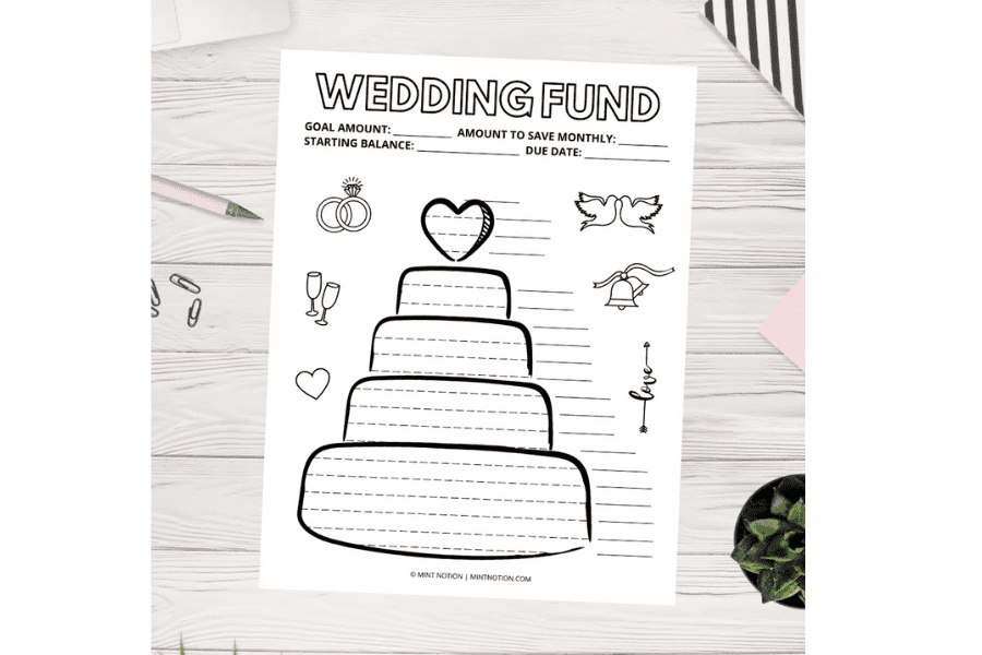 Wedding Savings Tracker