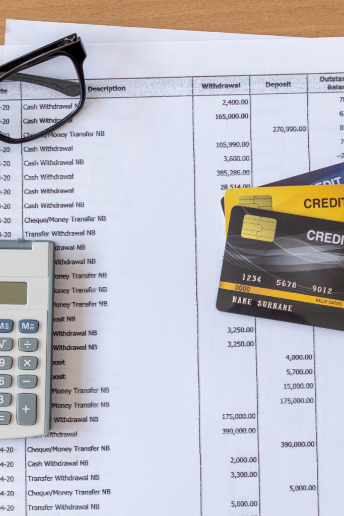 Tracking credit card expenses