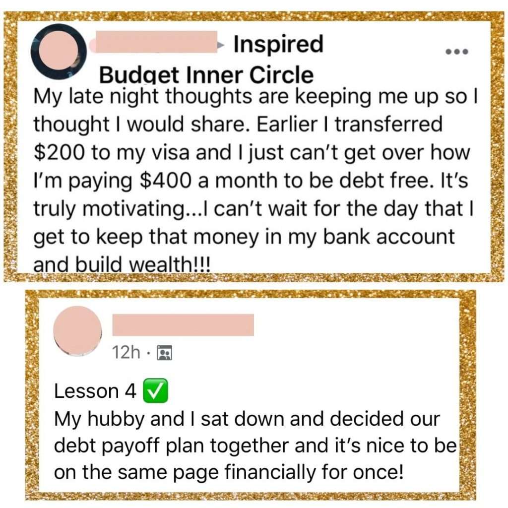 Facebook group posts