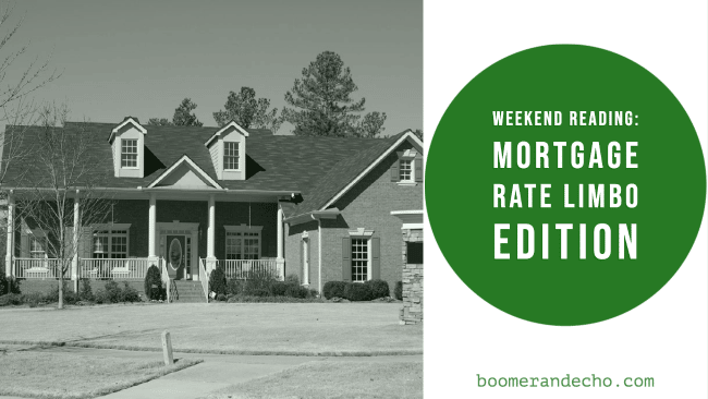 Mortgage Rate Limbo
