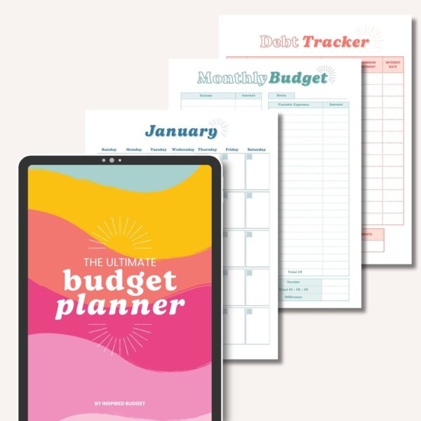 Ultimate Budget Planner by Inspired Budget